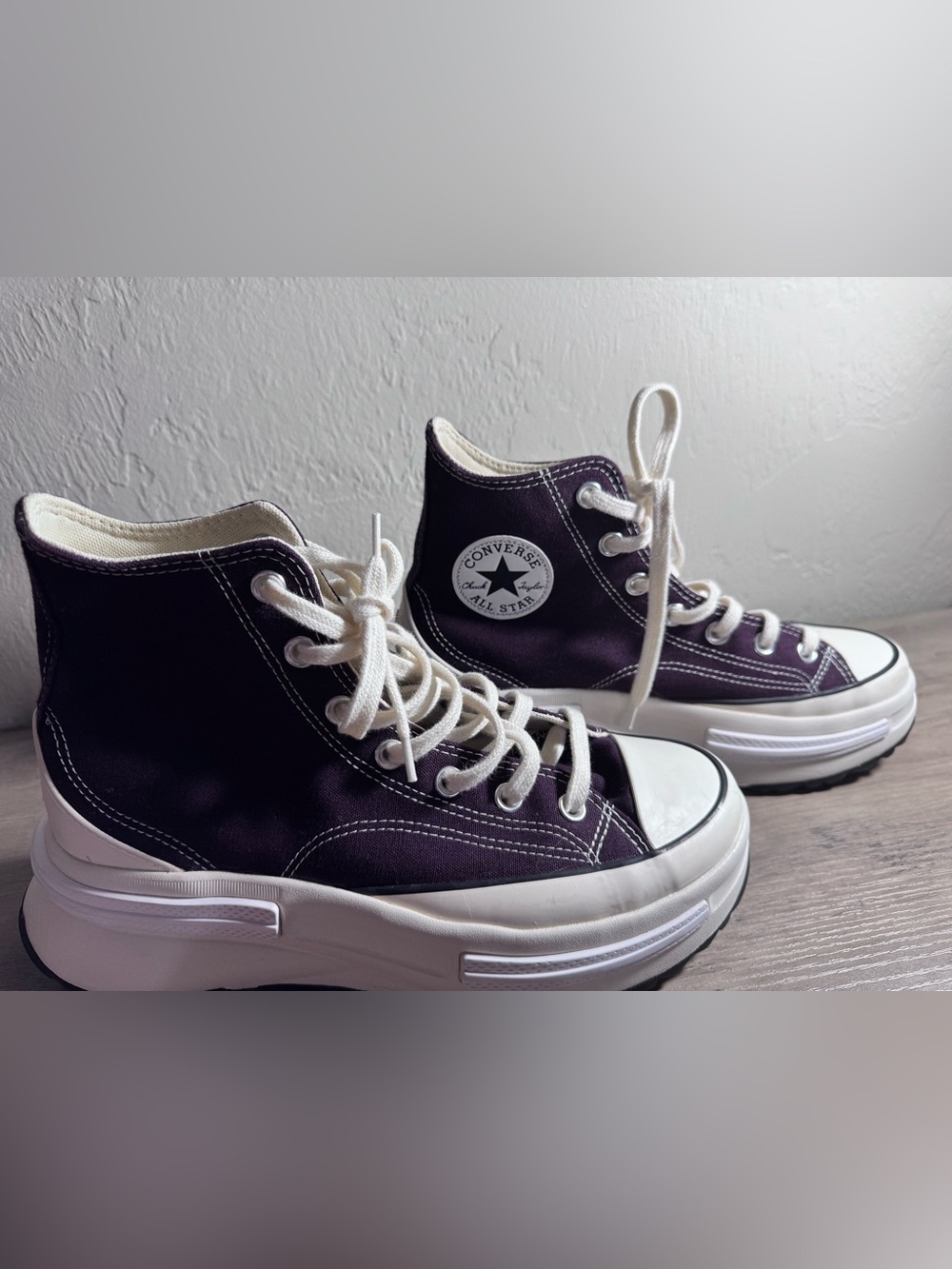 Converse Run Star Legacy CX High 'Black Cherry Women’s 9/Men’s 7 Black Cherry